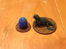Hunting Lizard/Drake - Tabletop mini - 40mm/25mm base