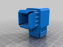 L Joint for square tubing 1 inch