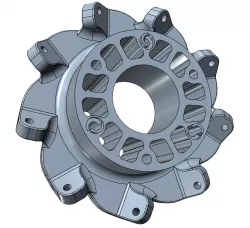Mecanum Wheels based on AndyMark am-3026