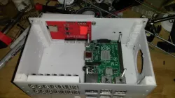 Mini Rack Mounted Dual RPI/Odroid C1+ Case with Integrated Screen