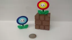 Multi-color Mario Flower
