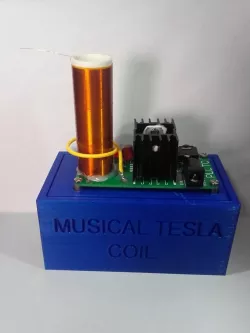 Musical Tesla Coil Box