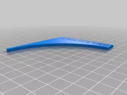 My Customized Beard comb and line tool
