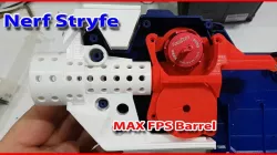 Nerf Stryfe (UltraStryfe) Max FPS Brushless Barrel & Rails