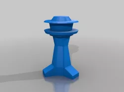Paw Patrol Lookout Tower pepakura
