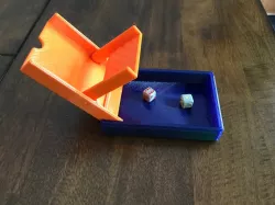 Portable Dice Tower with 16 mm Dice