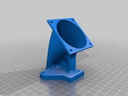 PRUSA MK2S noctua fun holder for bed cooling
