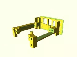 raspberry panel mount rails