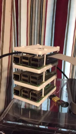 Raspberry Pi Rack Board & Pins