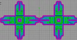 Re-meshed Base - 1500 Megawatt Aperture Science Heavy Duty Super-Colliding Super Button Replica (Portal)