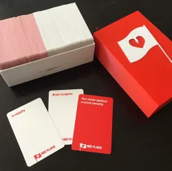 Red Flags Card Case 
