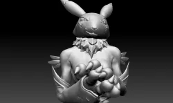 Renamon Bust