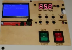 RepRap GLCD & digital power meter panel for K40 cheap chinese laser cutter