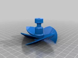 Rock Tumbler fan Pulley