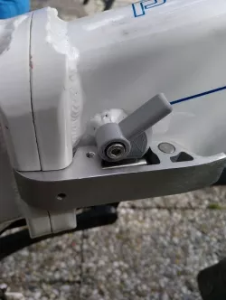 Security clamp for Reention folding bike frame