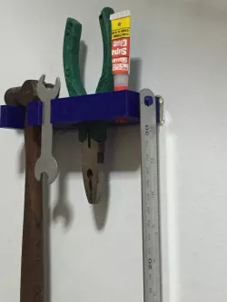 Steel rule attachment for my tool holder