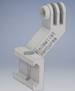 Tactical GoPro Picatinny Mount