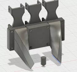 Tevo Tarantula Direct drive/E3d fan duct 