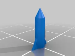 two fin rocket