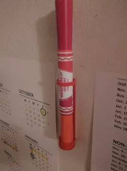 Wall-mounted Pen Holder