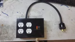 Web Controlled Power Outlets - For 3D Printer Workspace