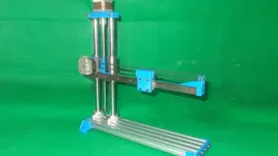 032-Homemade 3D Printer CNC Laser Plotter Router Milling DIY XYZ Axis Slide Linear Rail Actuator Guide 
