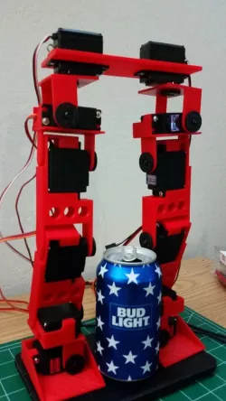 12 DOF Humanoid walking legs Bi-Ped