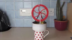 3D Printed LTD Stirling Engine