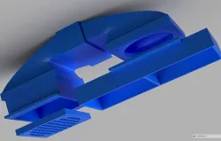 3D Printer Air Filter / Heated Chamber (Lulzbot TAZ 5)