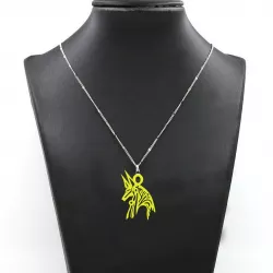 Anubis Amulet Abstract