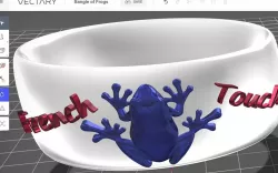 Bangle of frogs