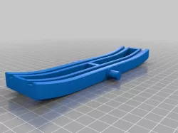 Big Rocker for Brio - wooden train track - toy (reduced material version)