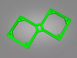Biquad Antenna FPV 1.2GHz v2