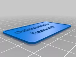 christian Name Tag