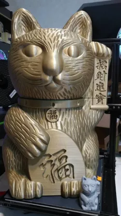 Creality CR-10 Cat Plus Giagantic Cookie Jar Cat