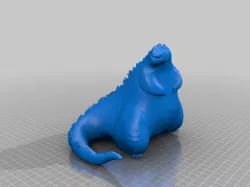Cute Fat Godzilla