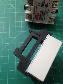 DIN rail mount SSR 25 DA