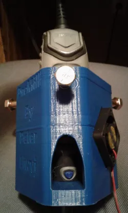 DreMill 3D printer to mill adapter with adjustable run out