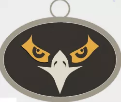 EAGLE KEY RING