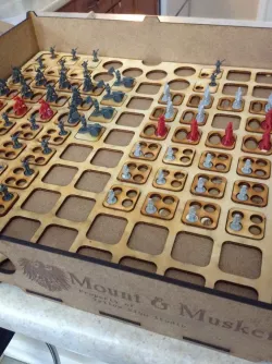 Eagles & Colours 10mm Risk Napoleonic Insert for Kallax Storage and Markers