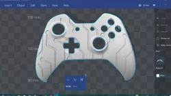Electronic Pattern Xbox One Controller Faceplate