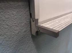 Endcap for Whiteboard Tray