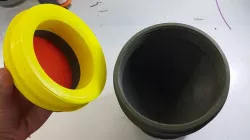 Fallout 4 Mini Nuke - Reworked threaded yellow ring