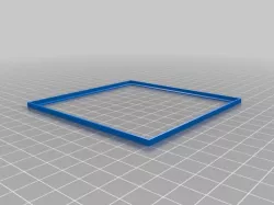 fast xy calibration 100 mm x 100mm x 3mm