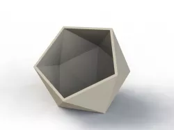 Geometric plant base