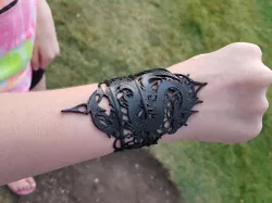 Gothic Dragon Bracelet