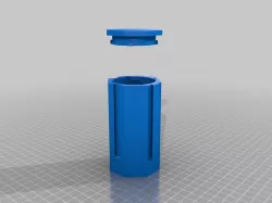 Hexagonal Amiibo container 