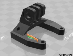 Hyperlow Frame GoPro Adapter Mount (Modular Freestyle)