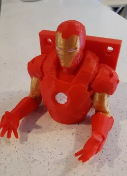 Iron Man Wall Hanger for Quadcopter Drone Guitar Hat Backpack Etc