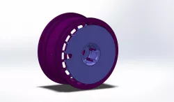 Ken Block's Gymkhana Fifteen 52 Turbomac 1/10 RC car wheel 